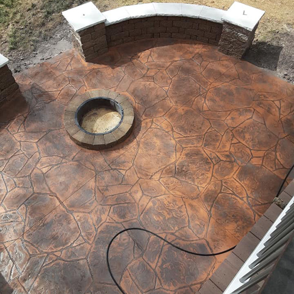 Shae Concrete Custom Fire Pit